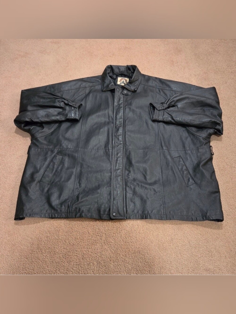 Phase 2 Black Genuine Leather Jacket